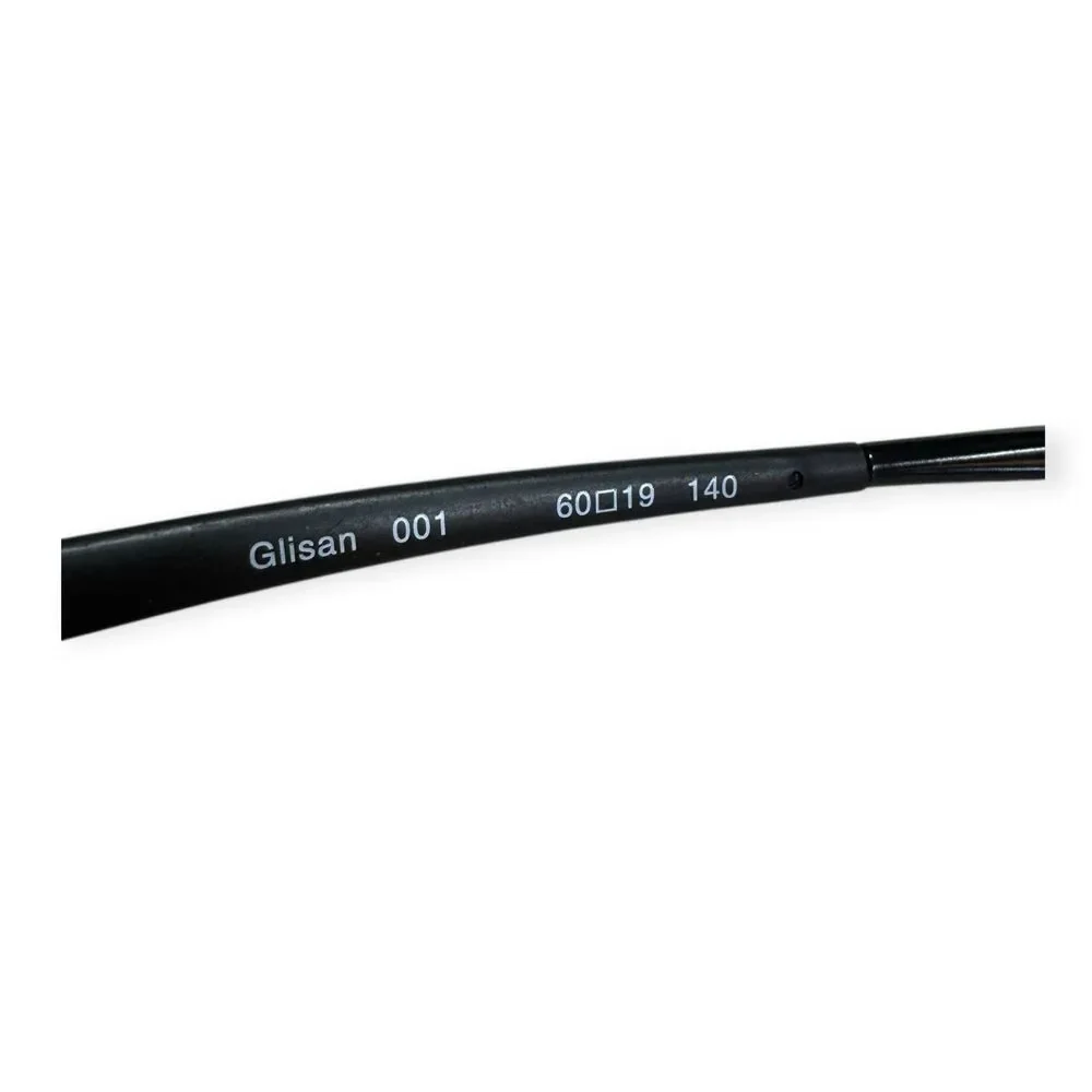 Nike Glisan Black Wrap Sunglasses w/ Flexon 60-19-140mm Sportswear Sleek‎